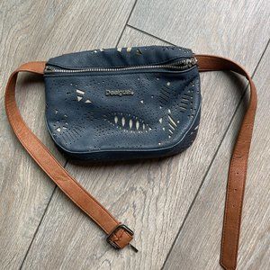 DESIGUAL Designer Real Leather Belt Bag-BRAND NEW!